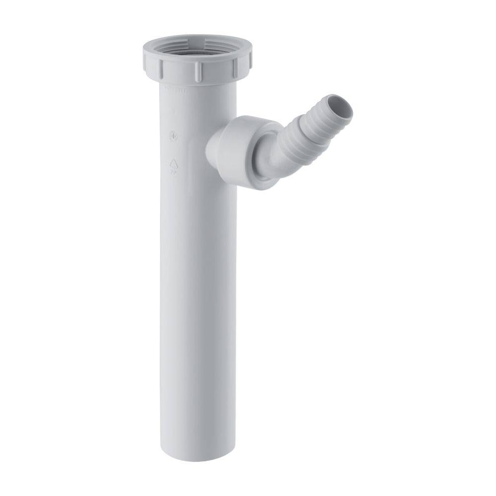 Geberit Anschlussstutzen mit UeWurfmutter d40mm, weiss, PP, 1 Stk.
