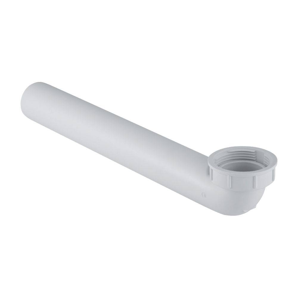 Geberit Anschlussbogen, 90 Grad, 40mm, G 1 1/2", Alpinweiß, 252235111