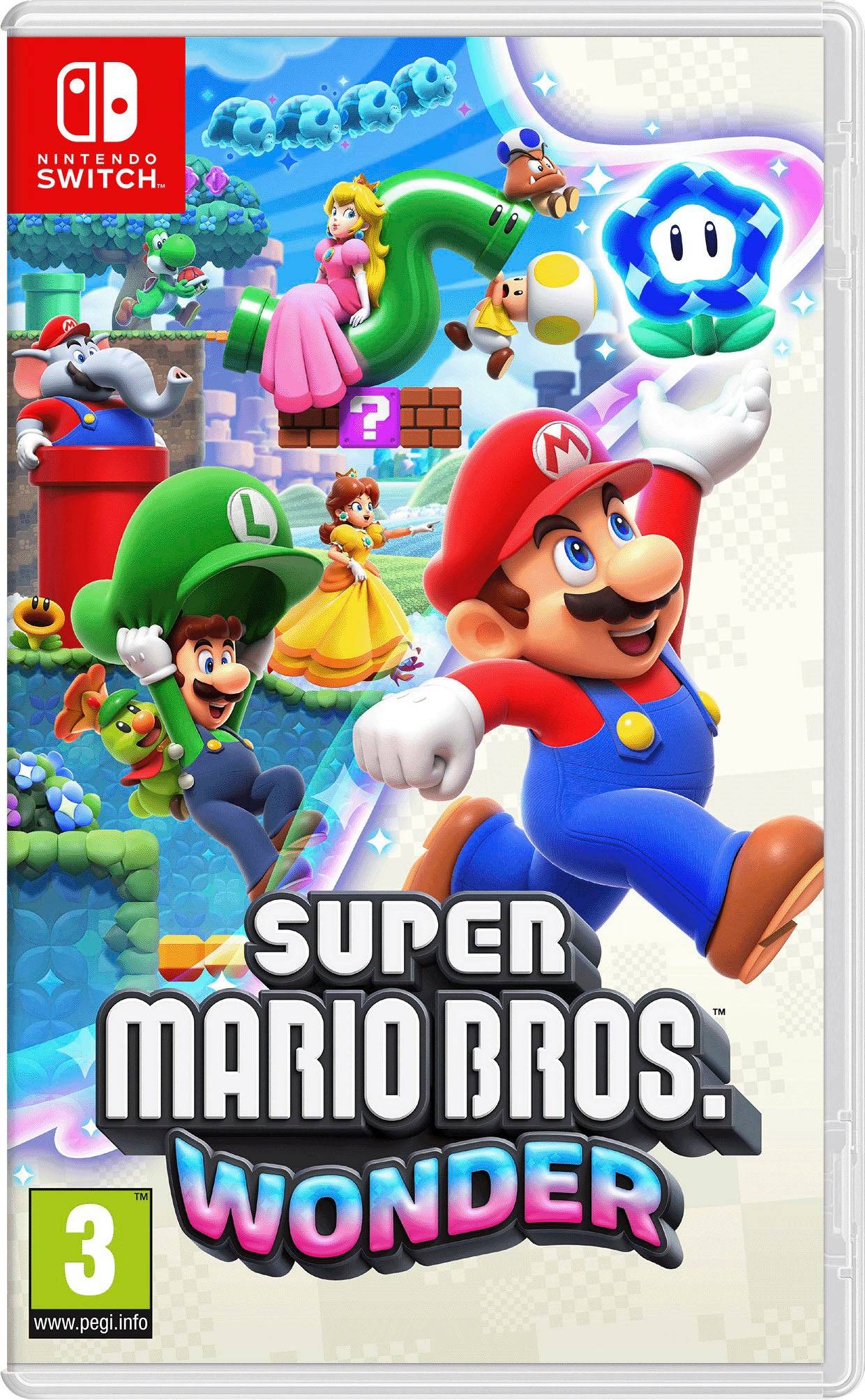 Nintendo Super Mario Bros. Wonder Standard Cinese tradizionale, Tedesca, DUT, Inglese, ESP, Francese, ITA, Giapponese, C