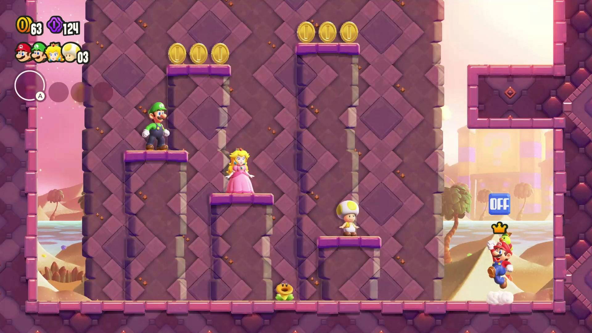 Nintendo Super Mario Bros. Wonder Standard Cinese tradizionale, Tedesca, DUT, Inglese, ESP, Francese, ITA, Giapponese, C