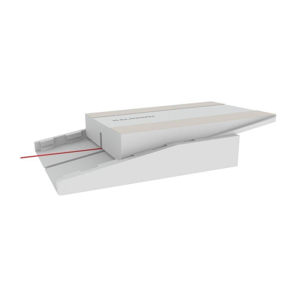 Kaldewei Mitten-Abstütz-System, MAS 5305, für Duschwannen ab 900mm, 300x240mm, höhenverstellbar, 1 Stk.