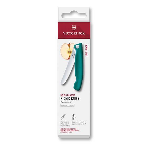 Victorinox Swiss Classic faltbares Gemüsemesser grün