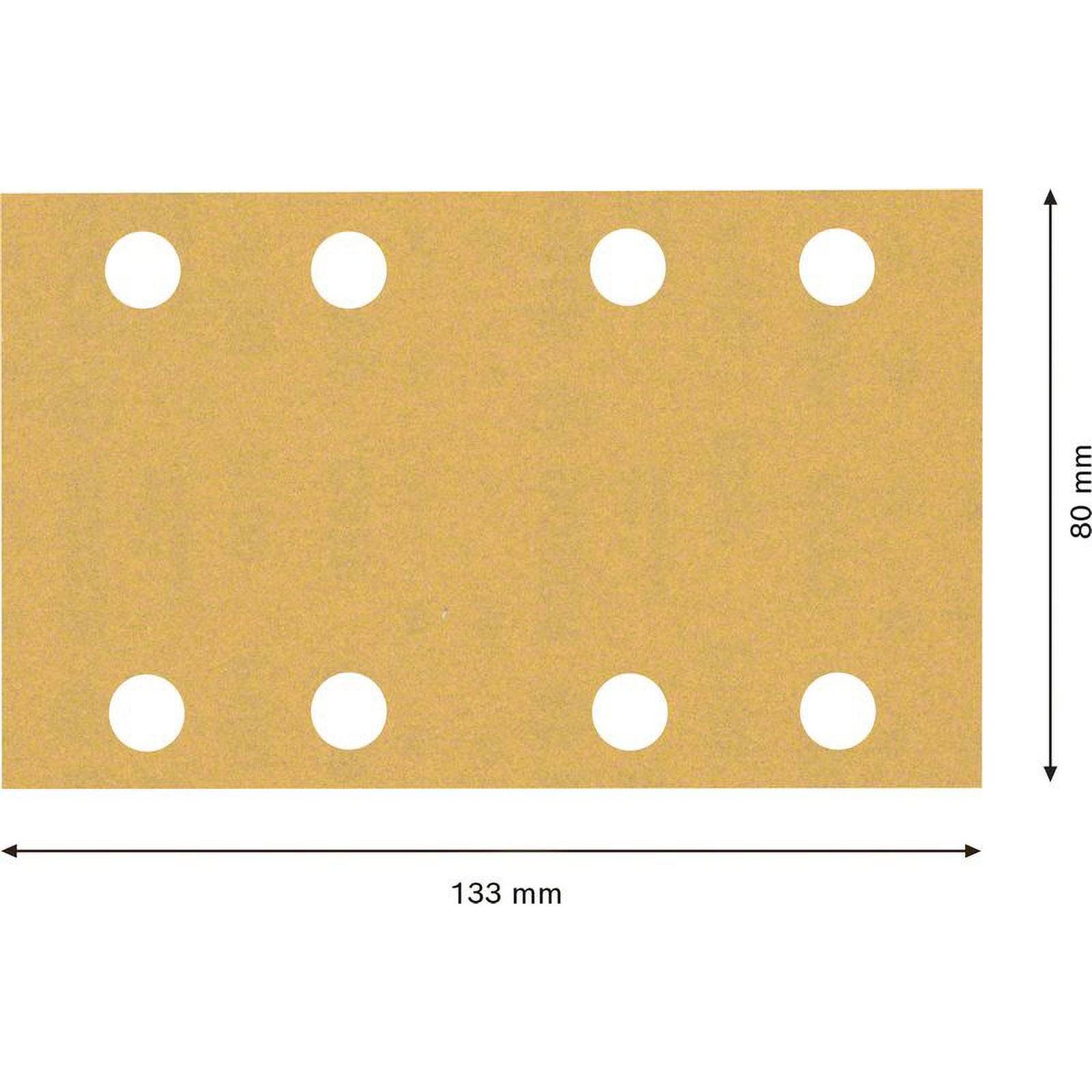 EXPERT C470 Schleifpapier, 80 x 133 mm, K 180, 50 Stück