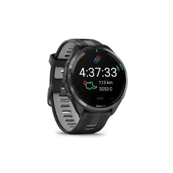 Garmin Forerunner 965 Smartwatch schwarz/carbongrau