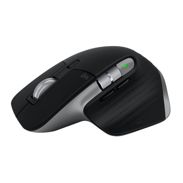 Logitech MX Master 3S kabellose Maus - Space-grau 910-006569