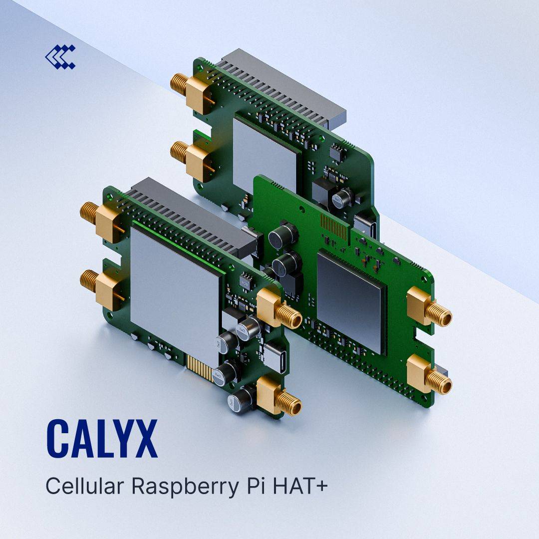Teltonika Calyx 5G RedCap / EBD070 | Industrial 5G Raspberry Pi HAT+