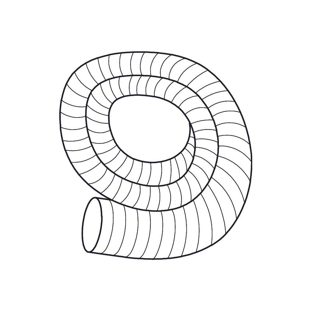 Helios FRS-R 63 FlexPipe Flexibles-Lüftungsrohr außen 63mm, innen 52mm, für Volumenströme bis 20m3/h
