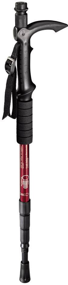 Hama Alpenstock Einbeinstativ 1/4 Zoll Arbeitshöhe=67 - 141 cm Schwarz