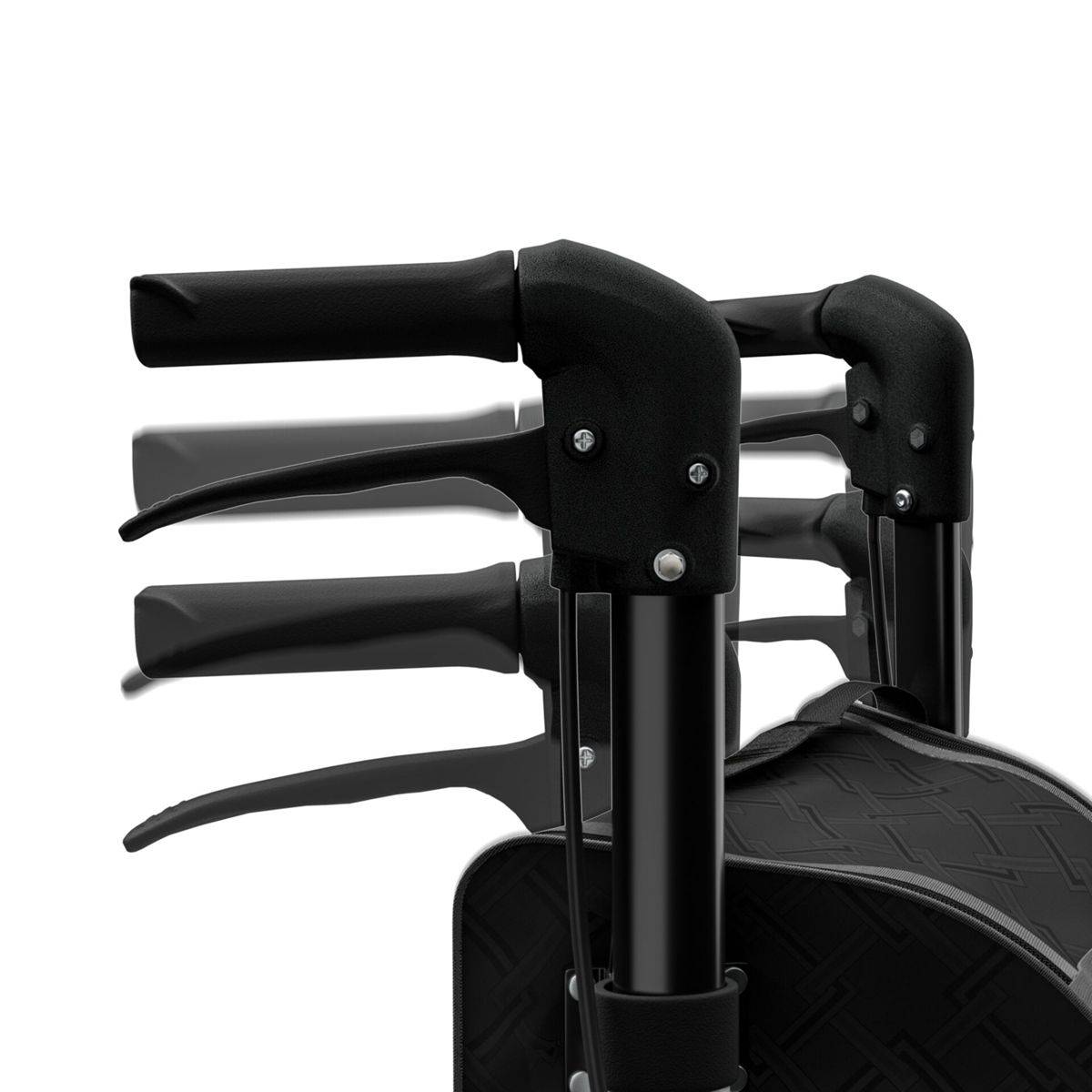 Aluminium-Rollator mit 3 Rädern