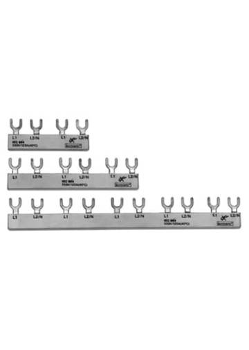 Busch-Jaeger 4TQA750189R1006 3P 10mm2 6 pins Gabelsammelschiene