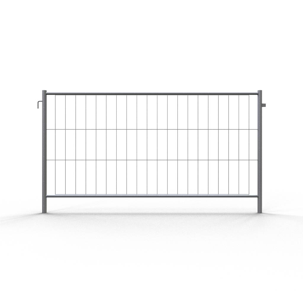 Schake 3B1223H Mobilzaun "Profi" Element mit Haken und Ösen Breite: 2,20 m, Höhe: 1,20 m