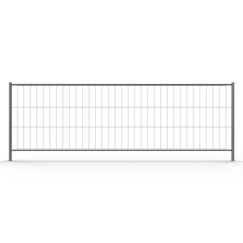 Schake 3B1236 Mobilzaun "Profi" Element ohne Haken und Ösen Breite: 3,50 m, Höhe: 1,20 m