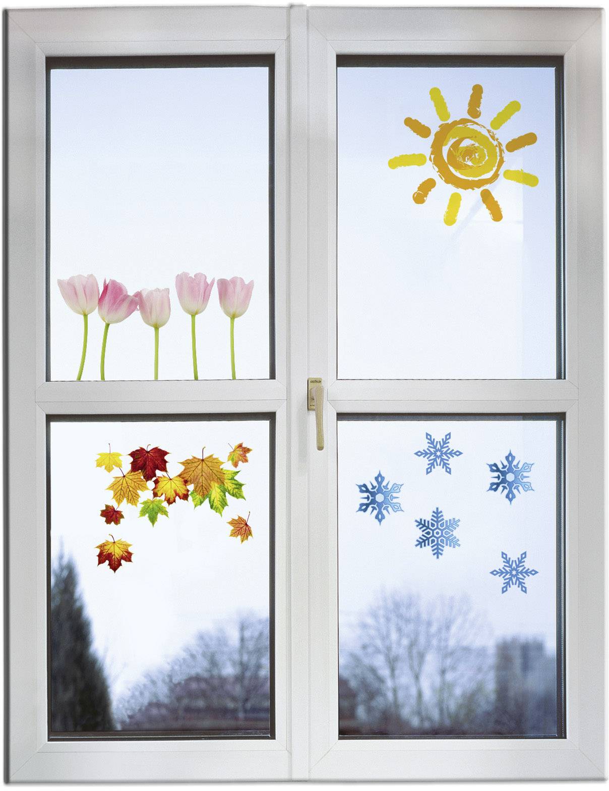 Sigel IF142 Deko-Glasfolie DIN A4 Tintenstrahldrucker Transparent 4 St.