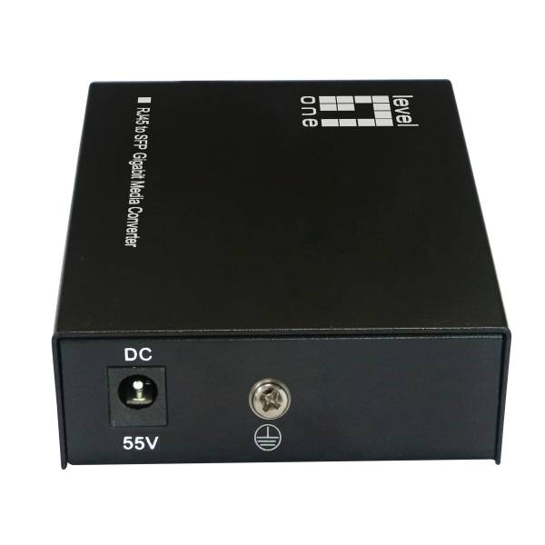 LevelOne Media Konverter RJ45->SFP GE PoE PSE 60W