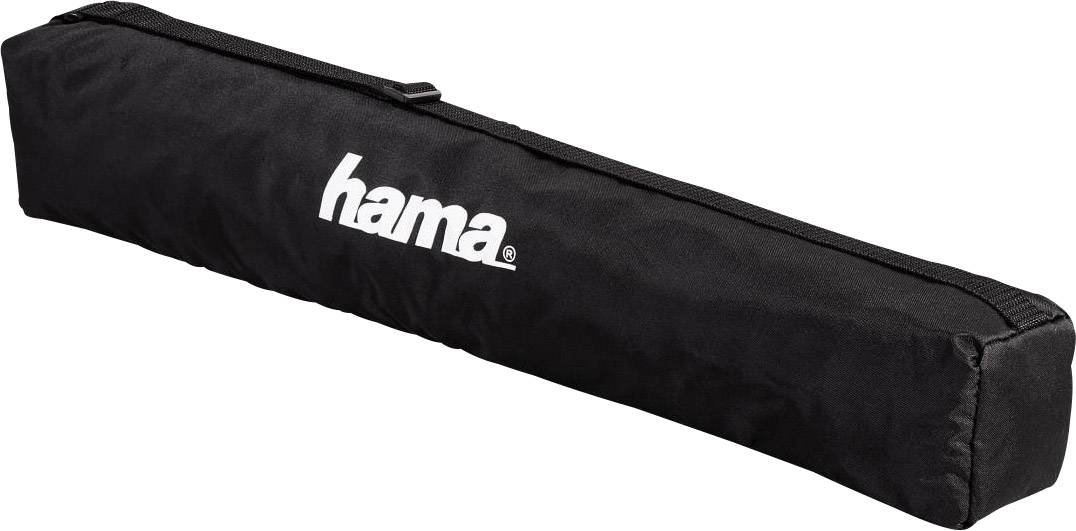 Hama Star 63 Dreibeinstativ 1/4 Zoll Arbeitshöhe=66 - 166cm Champagner inkl. Tasche, Wasserwaage