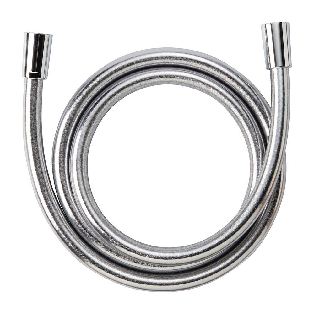 Laufen Kunststoff-Brauseschlauch Simiflex, mit Metalleffekt und drehbarer Verbindung, 1/2" x 1/2", Länge 1500mm, 1 Stk.