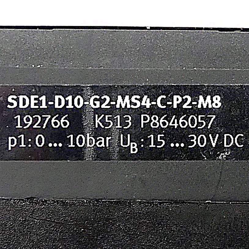 FESTO Drucksensor 192766 (SDE1-D10-G2-MS4-C-P2-M8)