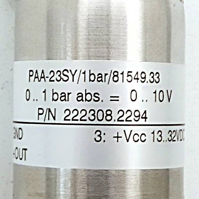 KELLER Drucksensor PAA-23SY (81549.33)
