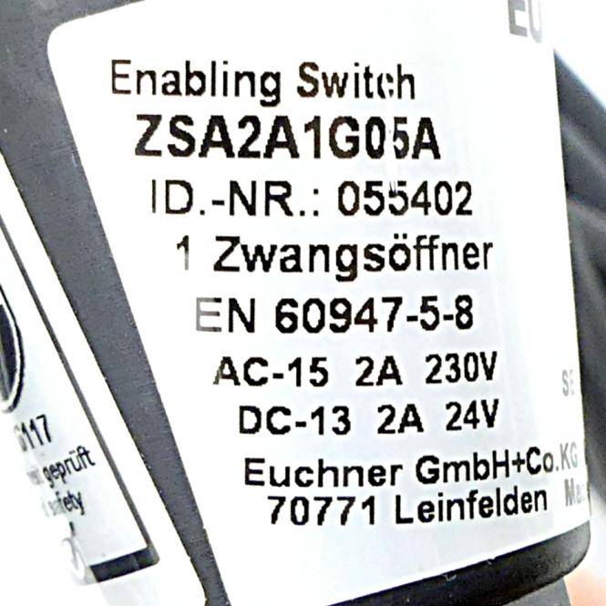 Euchner Zustimmtaster ZSA2A1G05A (055402)