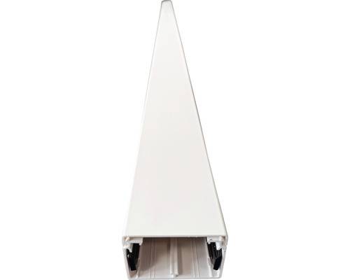 Hager Leitungsführungskanal aus PVC, 40x60mm, IP30, verkehrsweiß, Stange mit 2m, 1 Stk.
