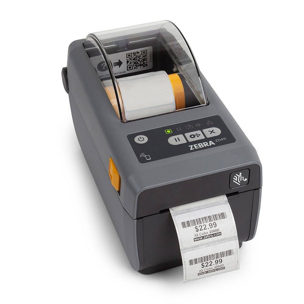 Zebra ZD411 Thermodirektdrucker, 203 dpi, mit Abreisskante