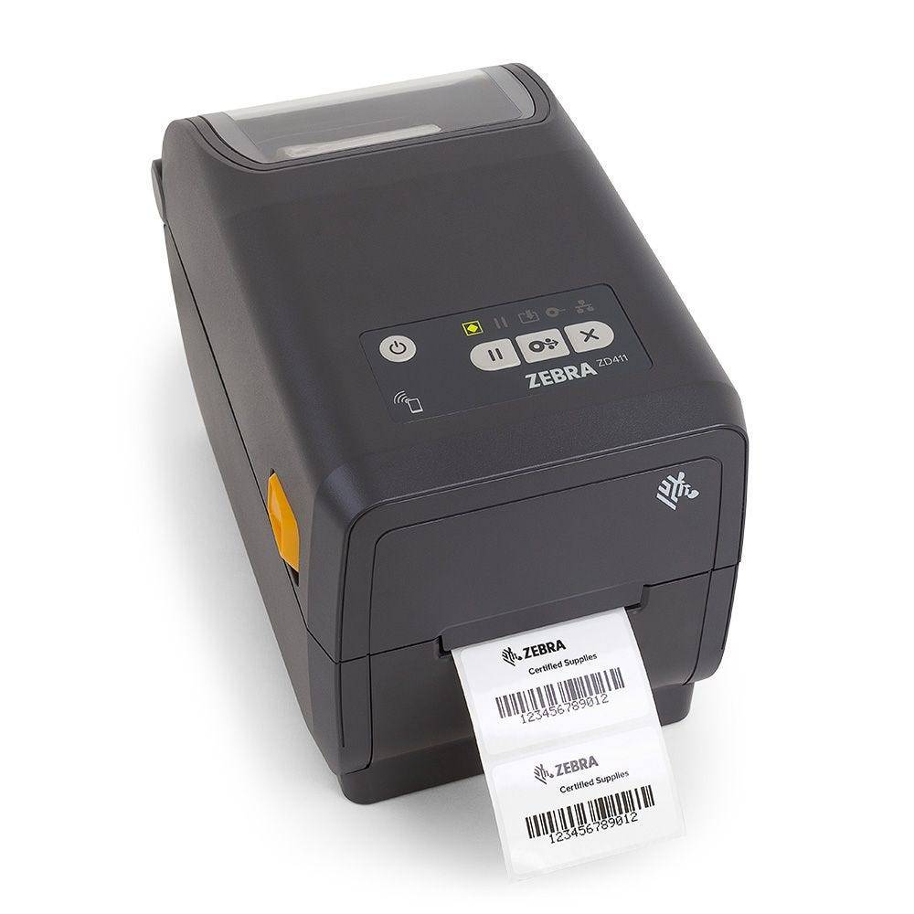 Zebra ZD411 Thermotransferdrucker, 300 dpi, mit Abreisskante, Ethernet