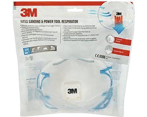 3M Atemschutzmaske Cool Flow 8822, FFP2, mit Ventil, 3er