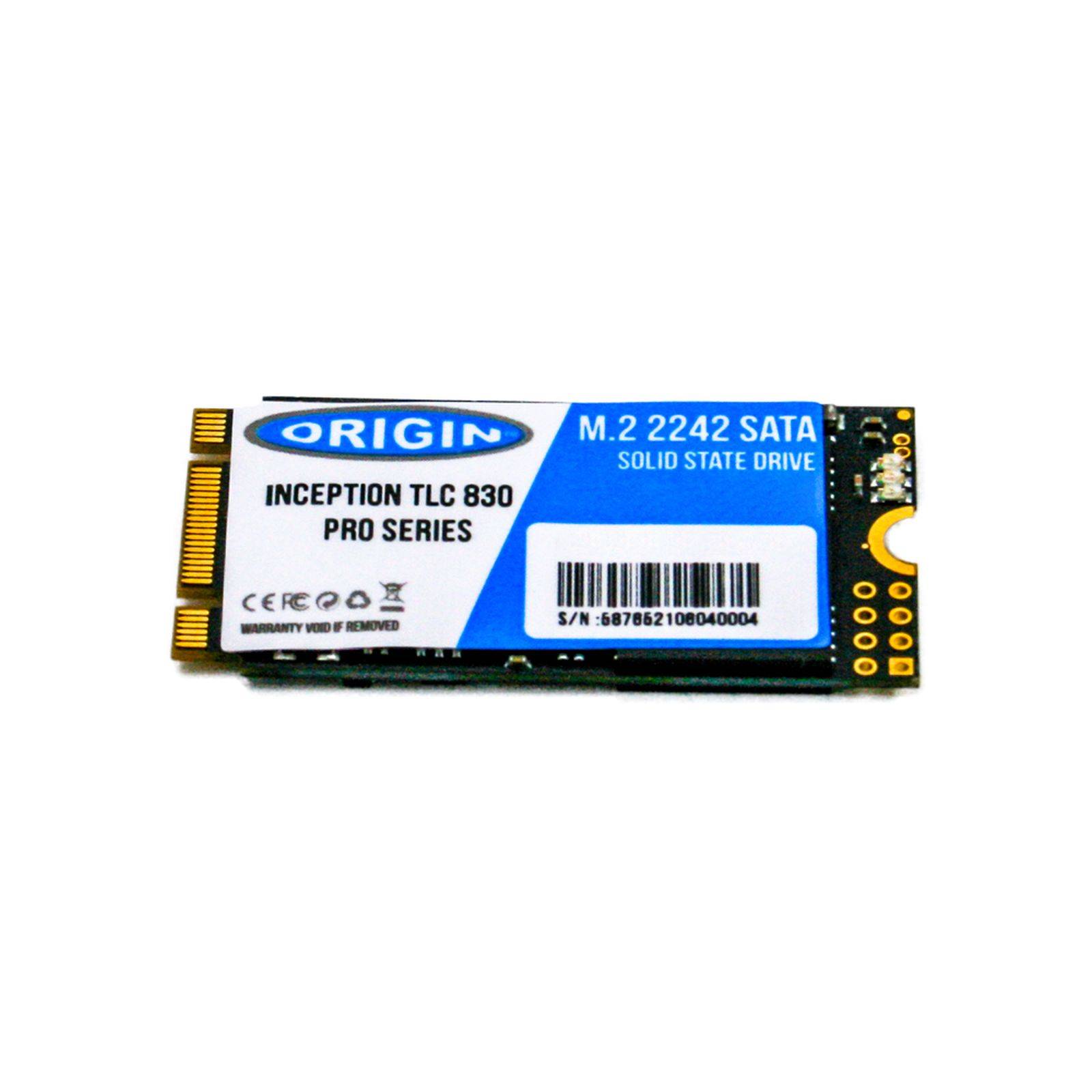 Origin Storage SSD - 512 GB - intern - M.2 2242 - PCIe 3.0 (NVMe)3D TLC M.2 2242