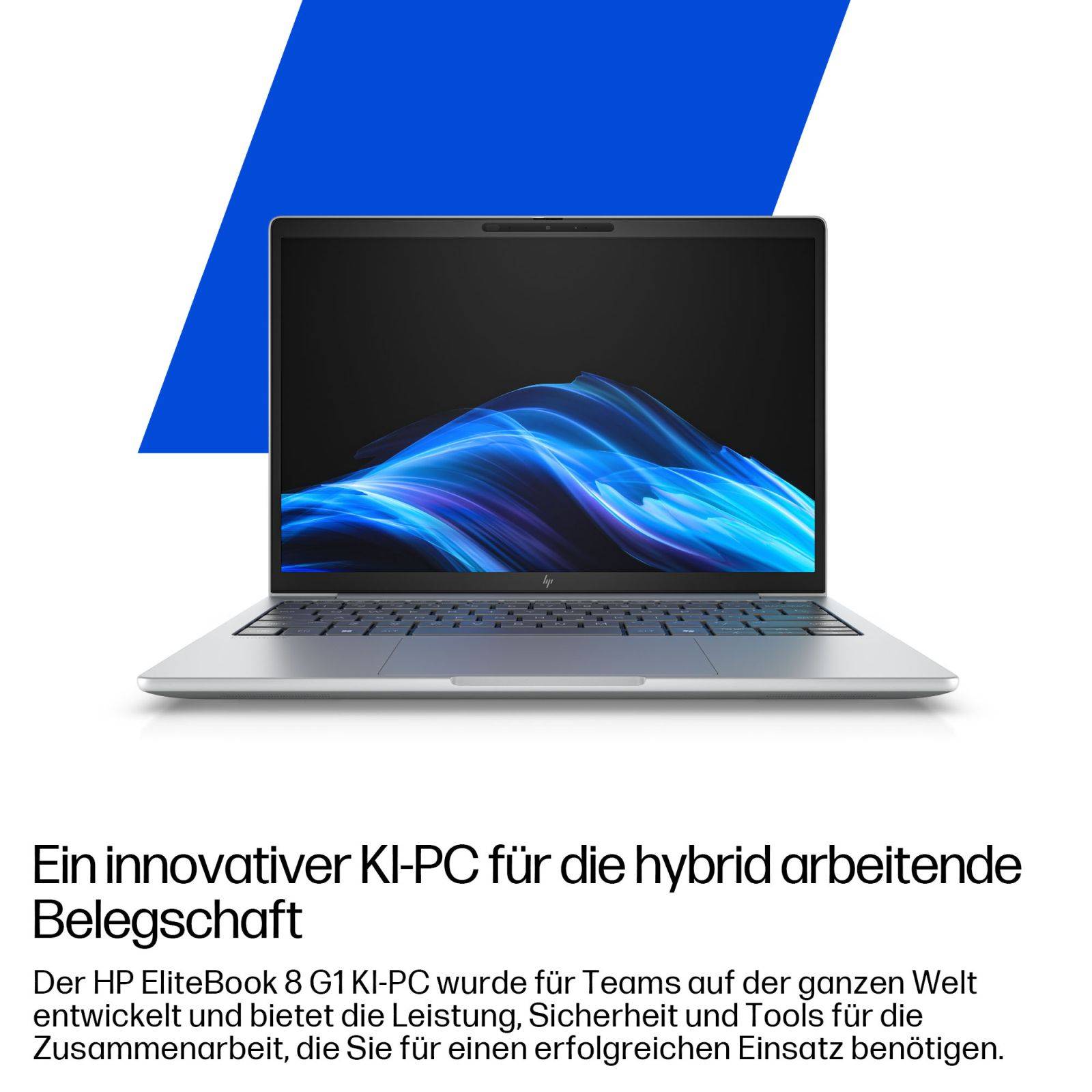 HP EliteBook 8 G1i Notebook AI - Intel Core Ultra 5 225U / 1.5 GHz - Win 11 Pro - Intel Arc Graphics - 16 GB RAM - 1 TB