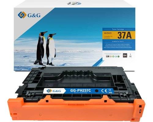G&G Toner kompatibel mit HP 37A/ CF237A Multimedia-Technik HP