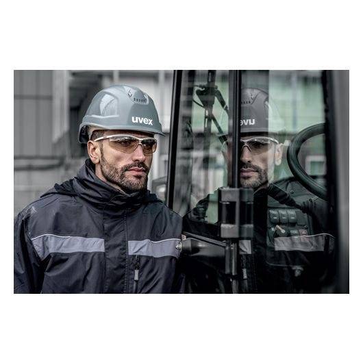 uvex Schutzhelm Pheos B-S-WR, EN 397, rot, Polyethylen, 394g, Kopfweite 52-61cm