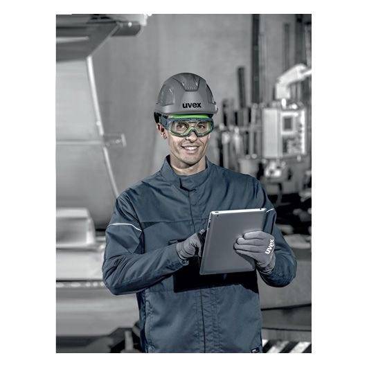 uvex Schutzhelm Pheos B-S-WR, EN 397, rot, Polyethylen, 394g, Kopfweite 52-61cm