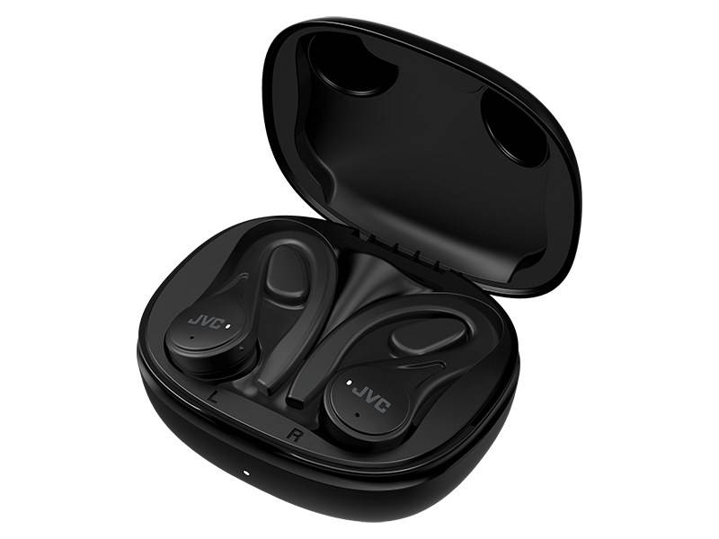 JVC HA-EC25T - Fitness - True Wireless-Kopfhörermit Mikrofon - im Ohr - über dem