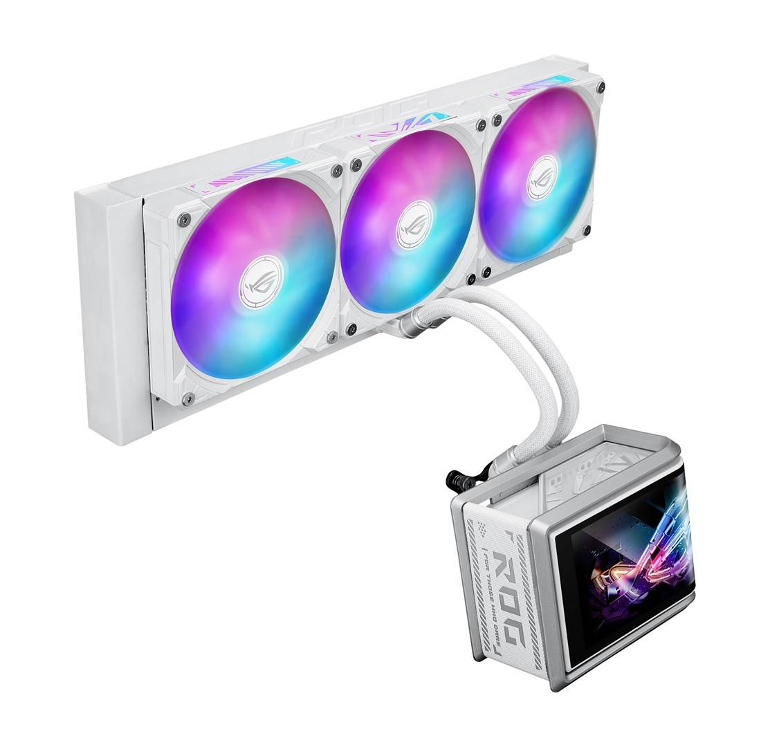 ROG RYUO IV SLC 360 ARGB WHT 6,67-Zoll-AMOLED-Display / 3D-Videos / 200mm-Schläuche / Daisy-Chain-Lüfter / Intel L... ->
