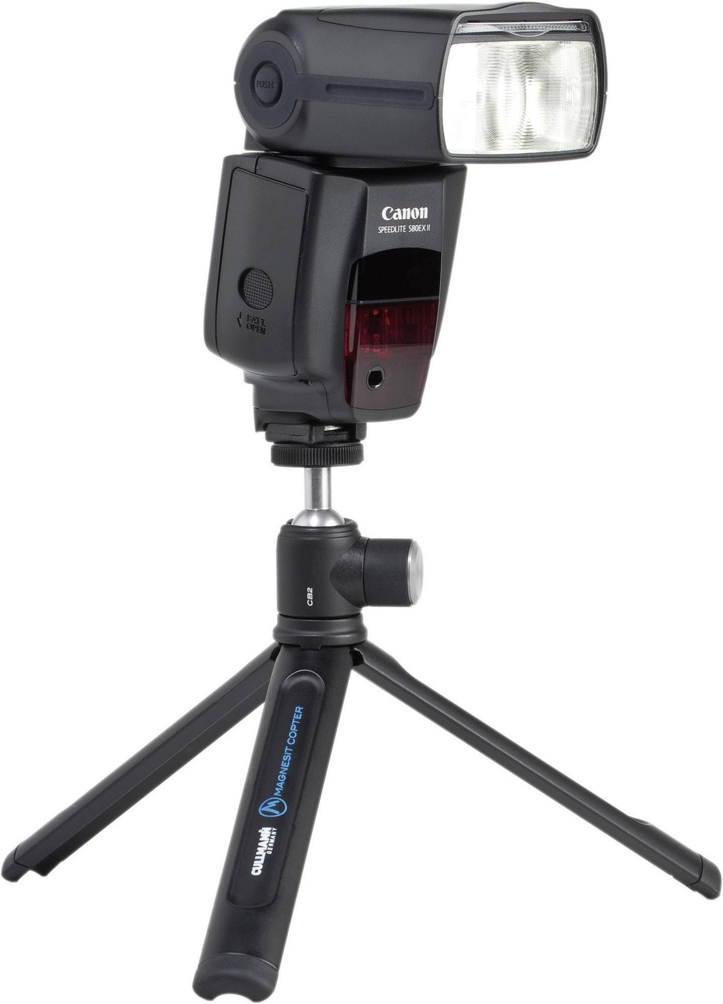 Cullmann COPTER Multistativ Dreibeinstativ 1/4 Zoll Arbeitshöhe=16cm Schwarz Kugelkopf