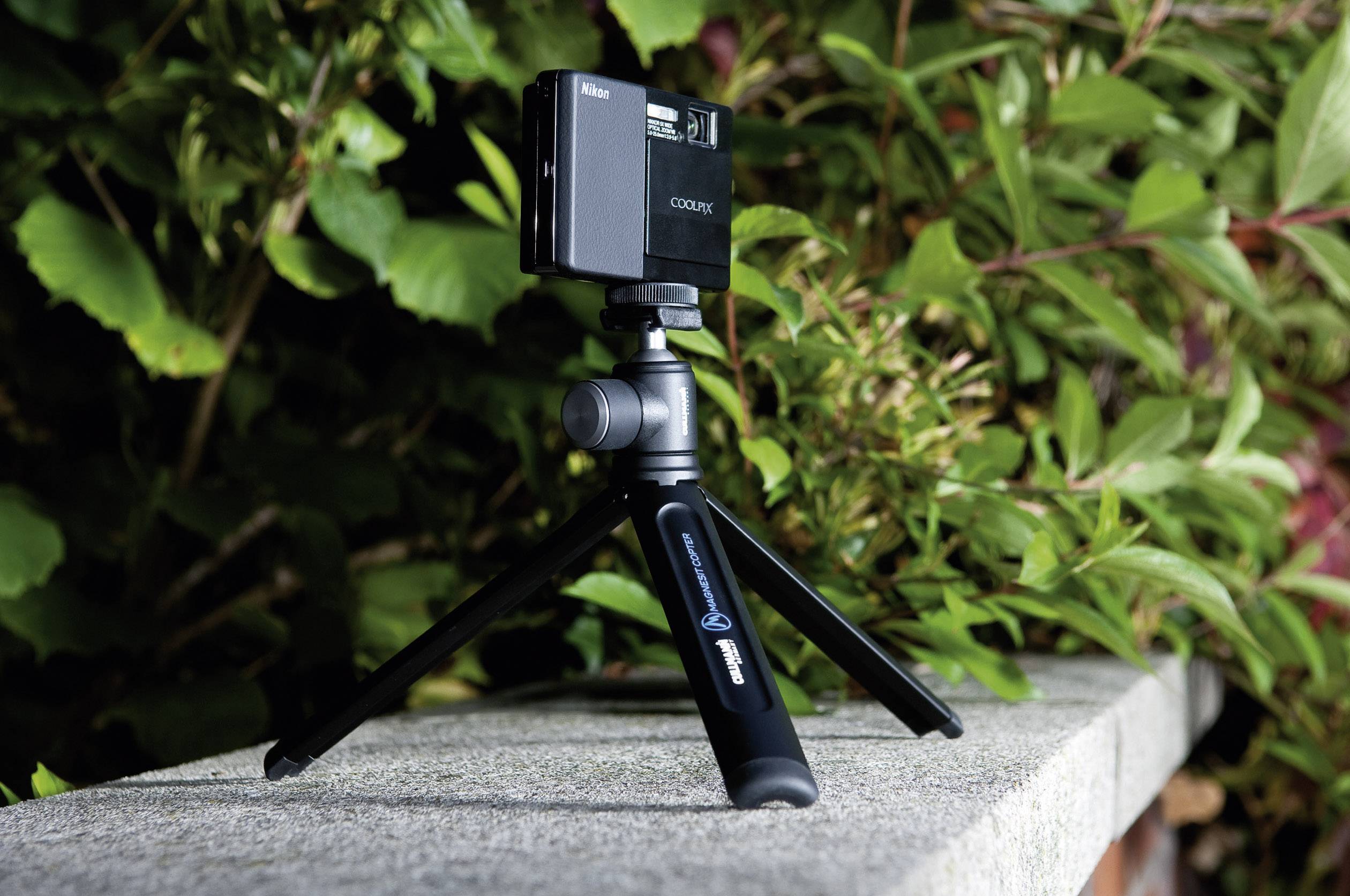 Cullmann COPTER Multistativ Dreibeinstativ 1/4 Zoll Arbeitshöhe=16cm Schwarz Kugelkopf