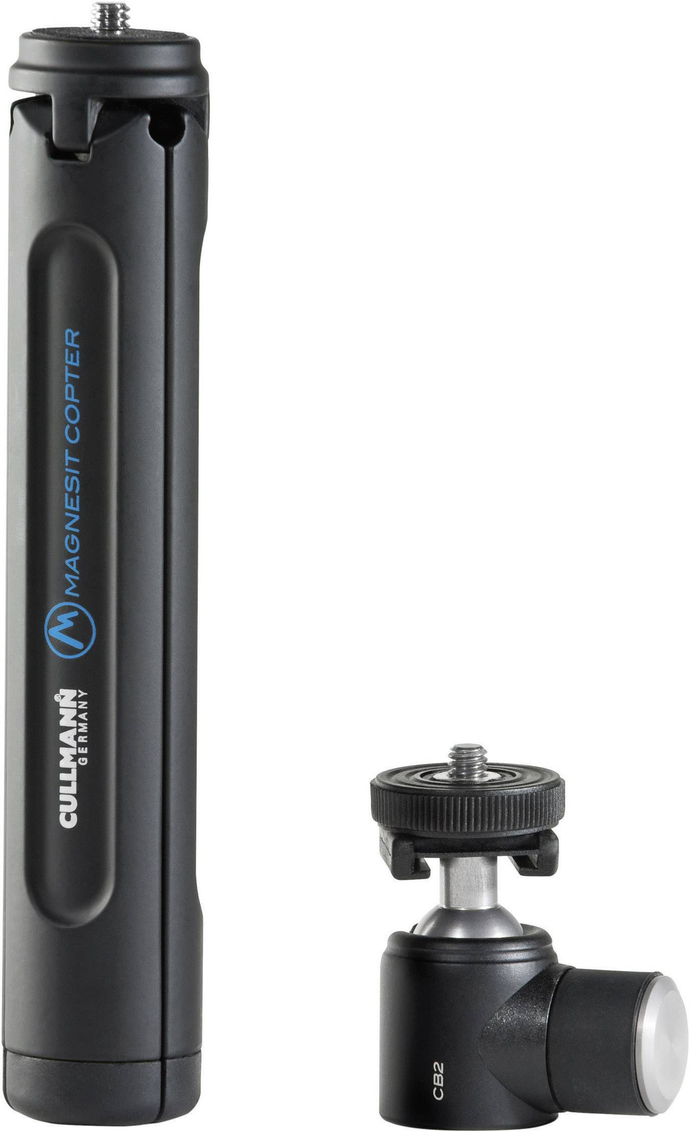 Cullmann COPTER Multistativ Dreibeinstativ 1/4 Zoll Arbeitshöhe=16 cm Schwarz Kugelkopf