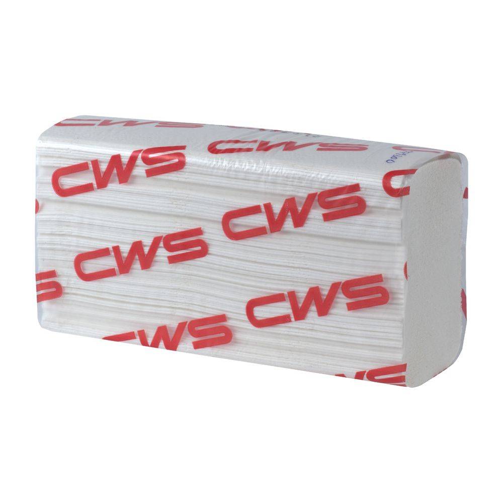 CWS Multifold, Z-Falz, 2-lagig weiß, 23,5x8 cm geschlossen, 3750 Blatt