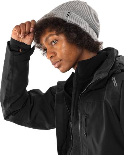 Strickmütze 9134 AM 125033-910-999 Größe Uni Farbe hellgrau