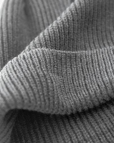 Strickmütze 9134 AM 125033-910-999 Größe Uni Farbe hellgrau