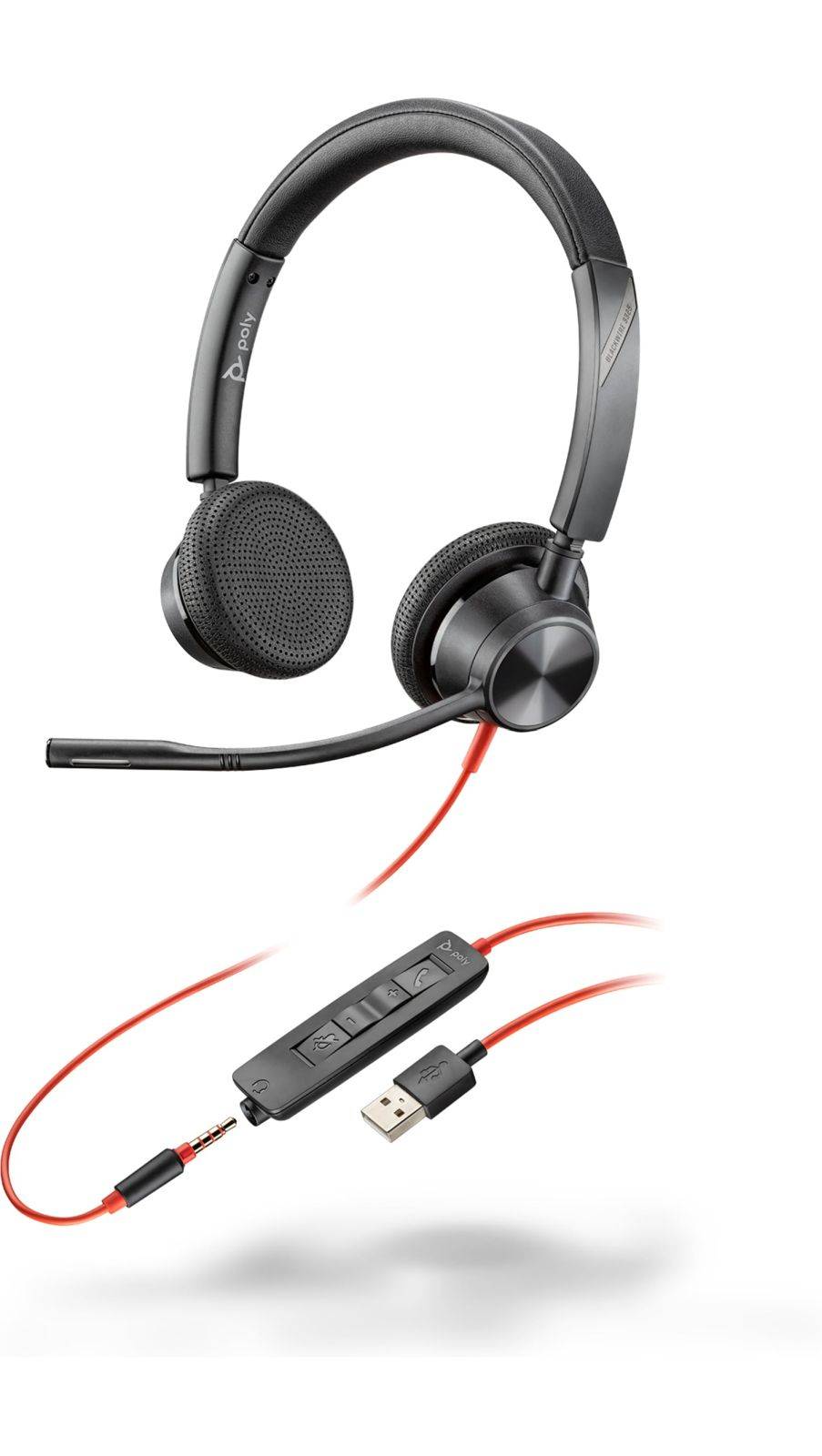 Poly Blackwire 3325 - Blackwire 3300 series - Headset