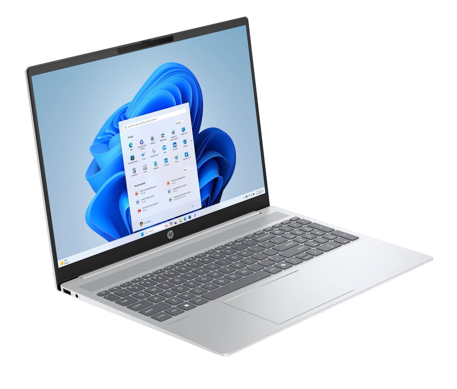 HP OmniBook 5 Laptop 16-af1452ng - Intel Core Ultra 5 225U / 1.5 GHz - Win 11 Home - Intel Graphics