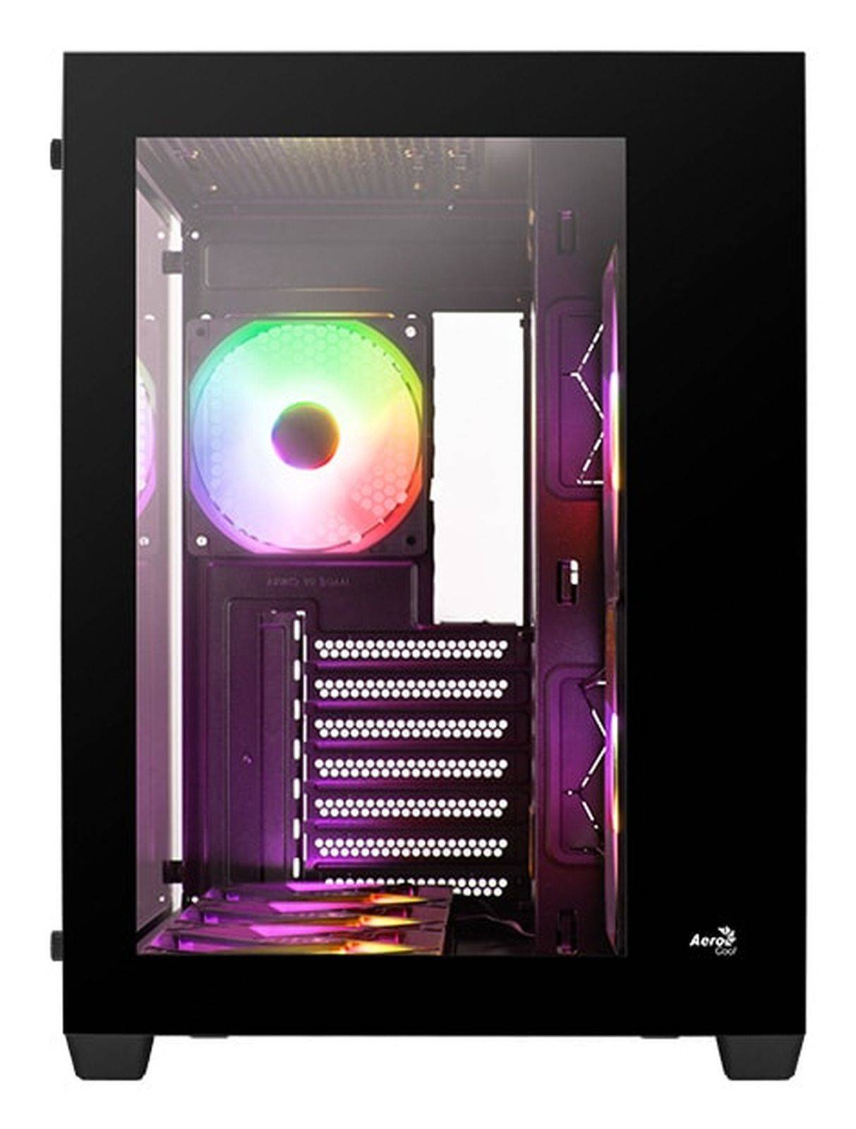 AEROCOOL ADVANCED TECHNOLOGIES Geh Midi Dryft MicroATX/ATX/MiniITX ARGB black - ATX - ATX - Micro/Mini/Flex-ATX