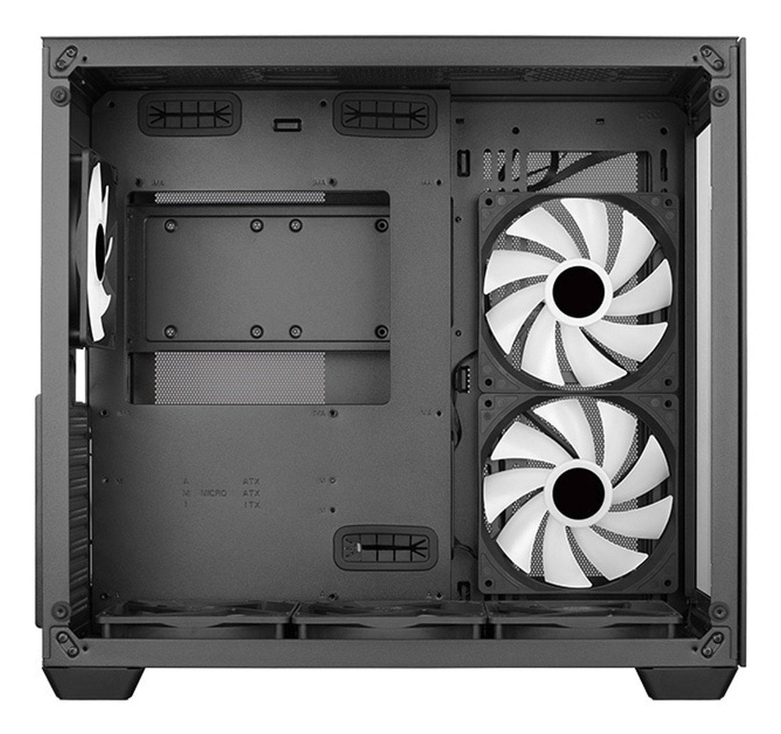 AEROCOOL ADVANCED TECHNOLOGIES Geh Midi Dryft MicroATX/ATX/MiniITX ARGB black - ATX - ATX - Micro/Mini/Flex-ATX