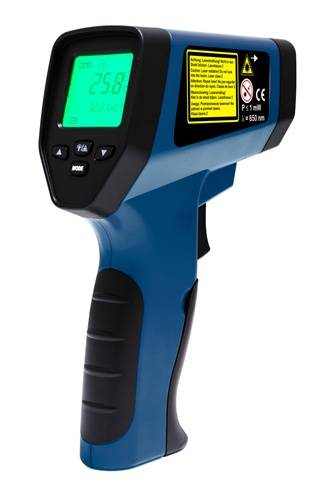 Infrarotthermometer -50 b.ca.750GradC ±2GradC TECWERK