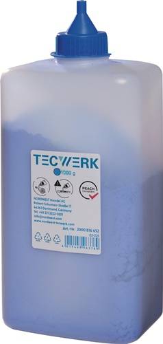 Schlagschnurkreide 1000g blau Ku.-Flasche TECWERK