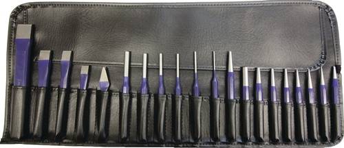 Werkzeugsatz Inh.20tlg.CrV-Stahl in Rolltasche TECWERK