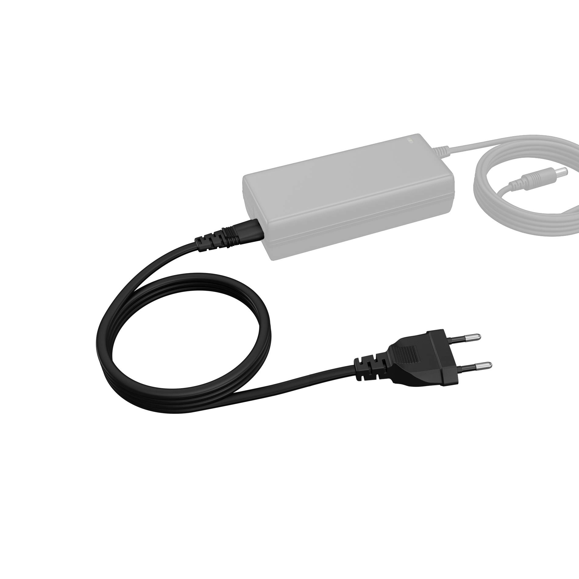 Stromkabel - power IEC 60320 C7 zu USB-C (M)