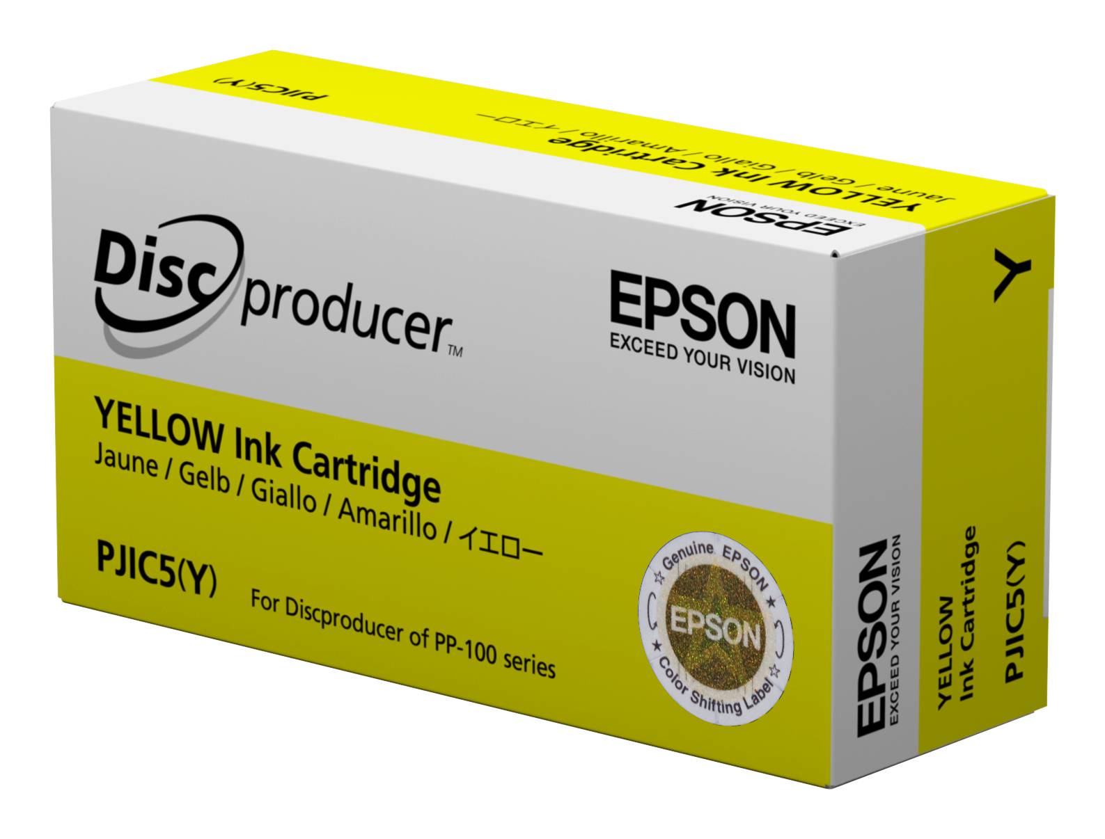 Epson Discproducer Ink Cartridge PJIC7 Tintenpatrone Yellow