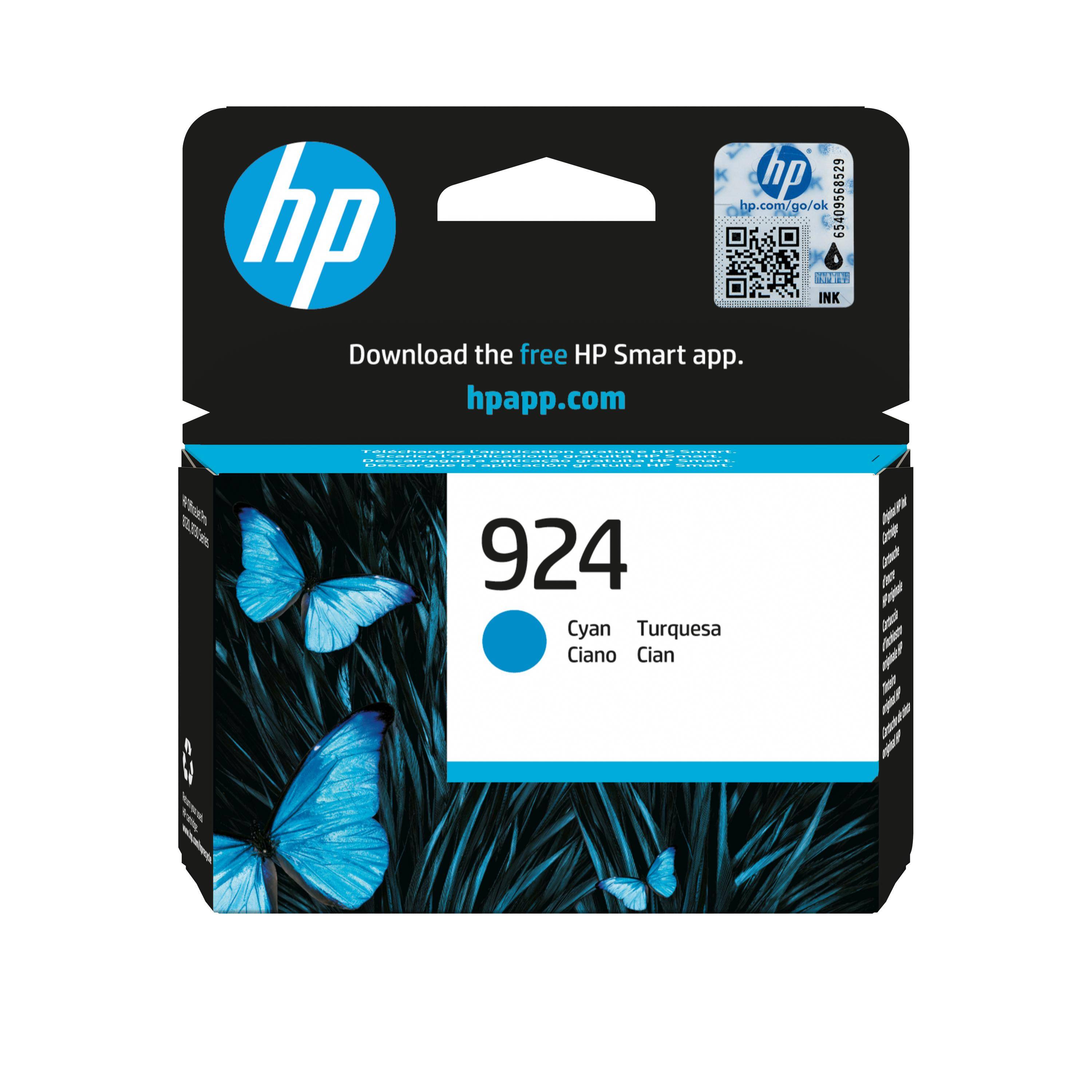 HP 924 - Cyan - original - Officejet - Tintenpatrone
